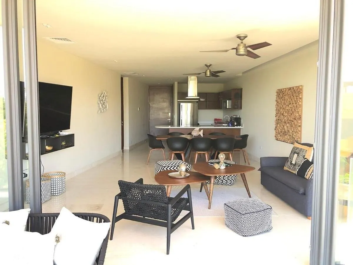 Moderno Depa De Lujo En La Riviera Maya Playa del Carmen Daire